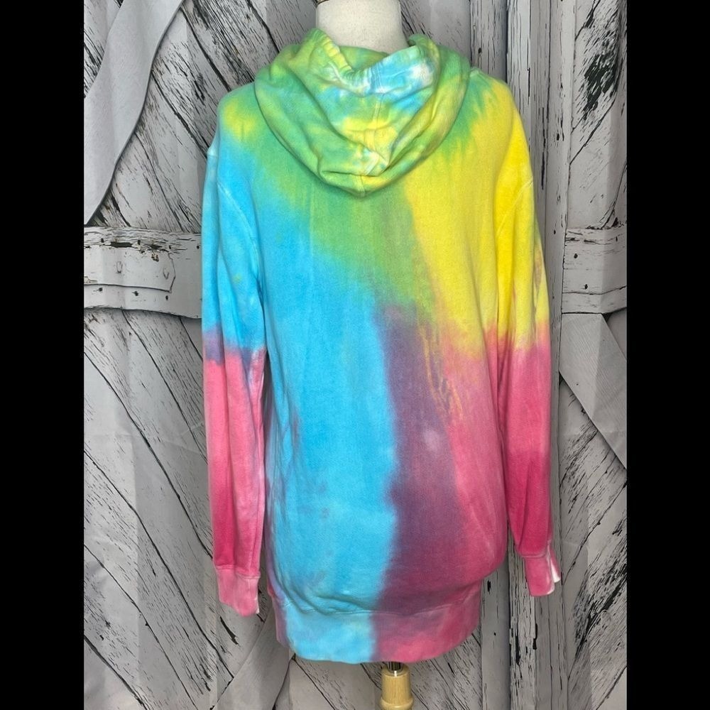 Spiritual Gangster for VS PINK Tie Dye Hoodie Dress Size XS - Picture 4 of 8